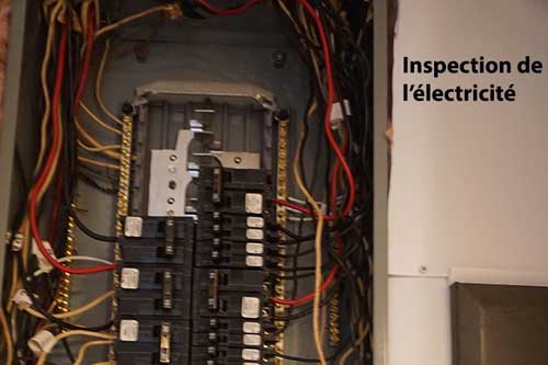 Inspection de l'électricité
